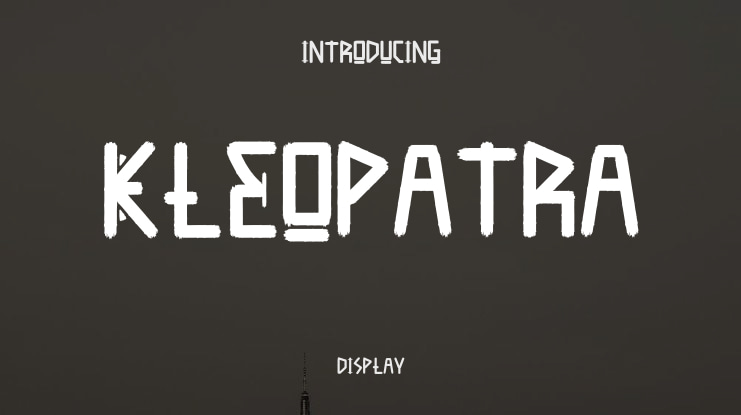 Kleopatra Font