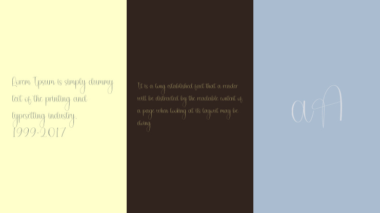 History Birthday Font