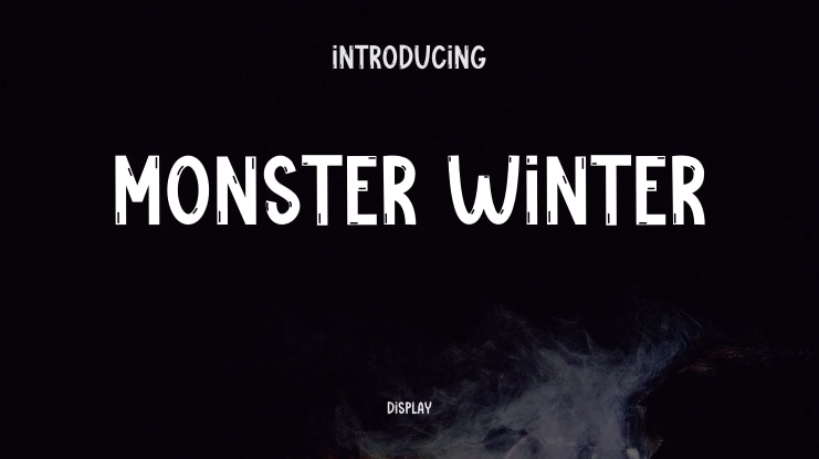 Monster Winter Font