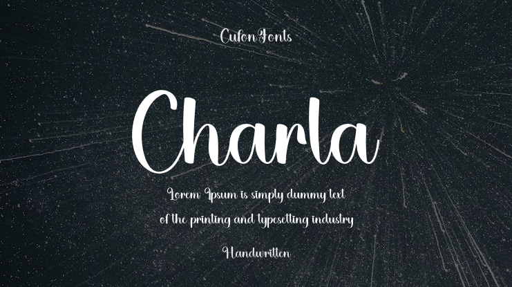 Charla Font
