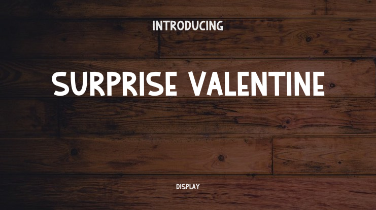 Surprise Valentine Font