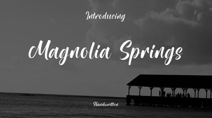 Magnolia Springs Font