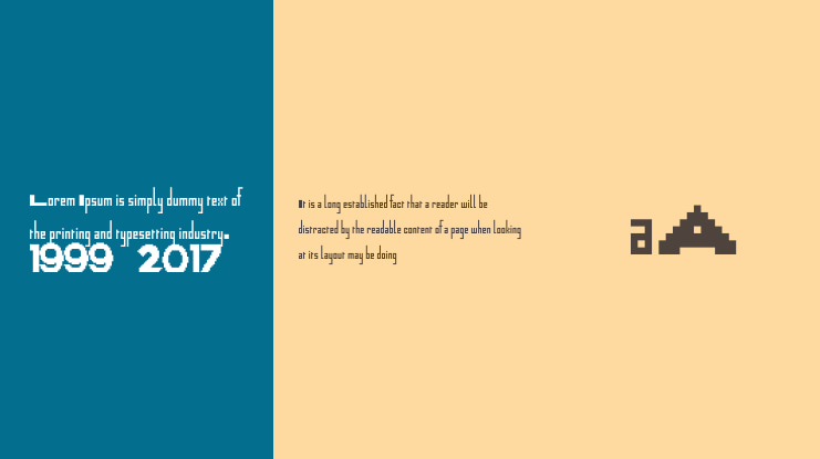 20th Century Pixel 2 Font