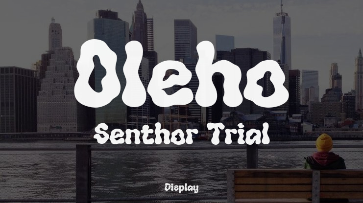 Oleho Senthor Trial Font