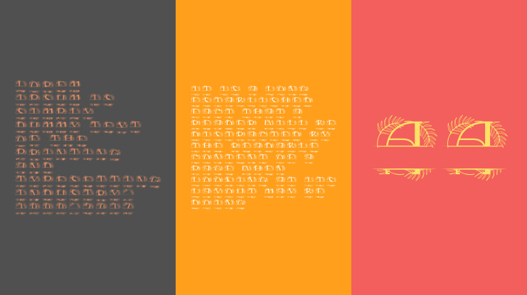 Crestelle Split Monogram Font