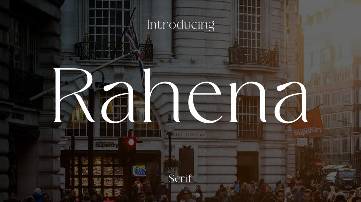 Rahena Font