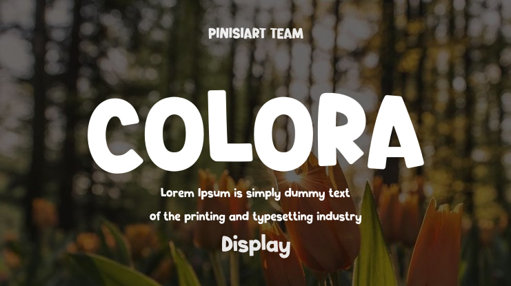 COLORA Font