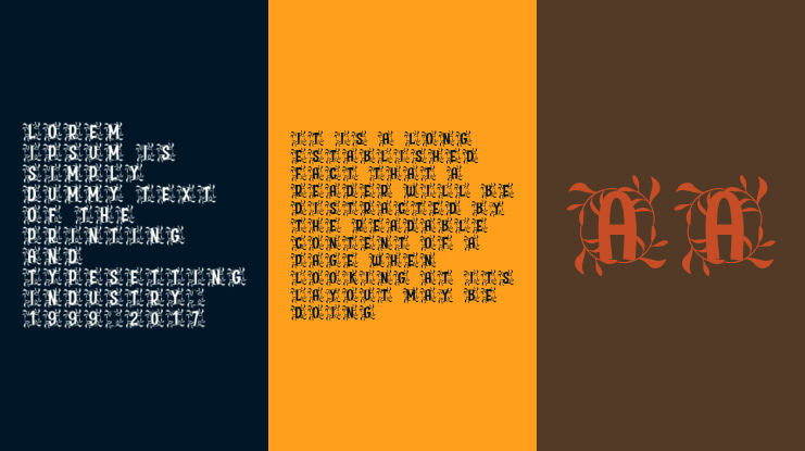 Monarque Monogram Font