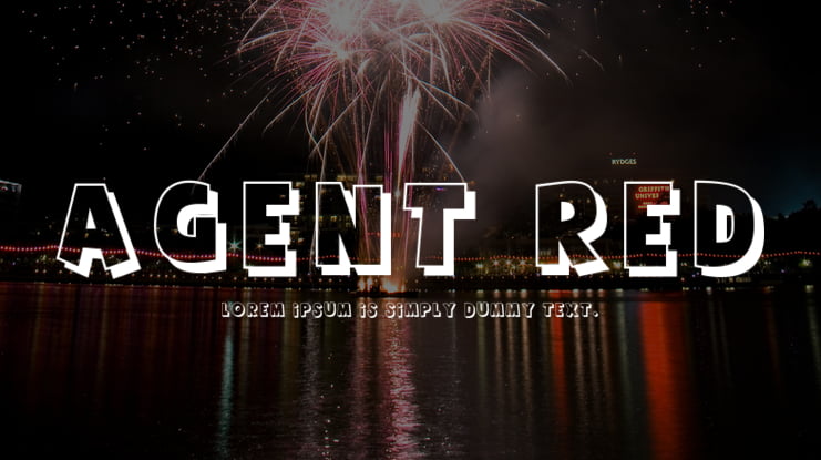 Agent Red Font