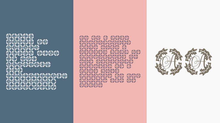 Nouveau Monogram Font