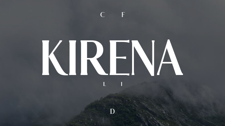 KIRENA Font Family