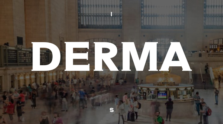 DERMA Font Family
