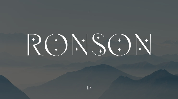 RONSON Font Family