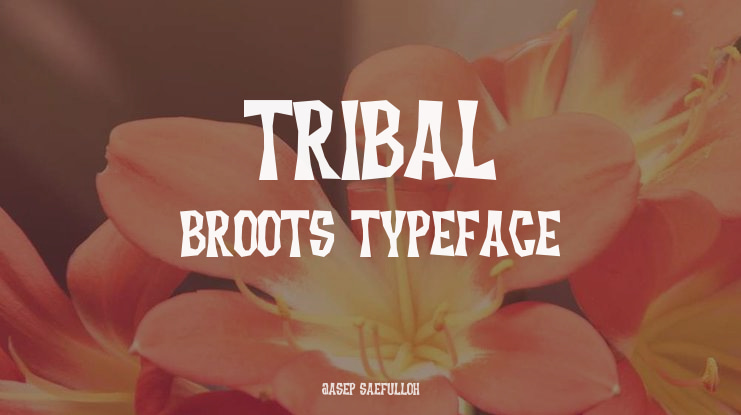 Tribal Broots Font