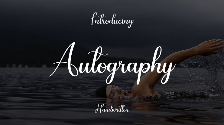 Autography Font