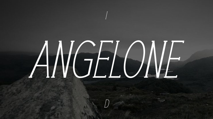 ANGELONE Font Family