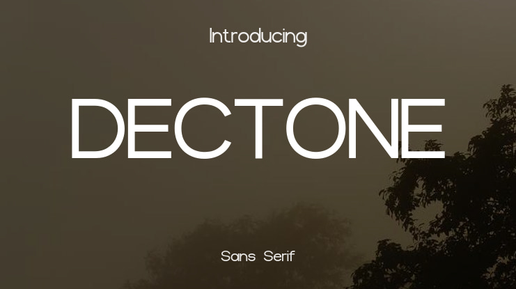 DECTONE Font