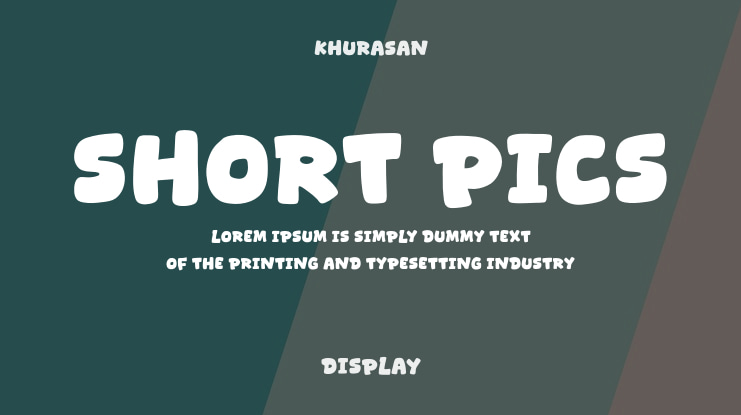 Short Pics Font