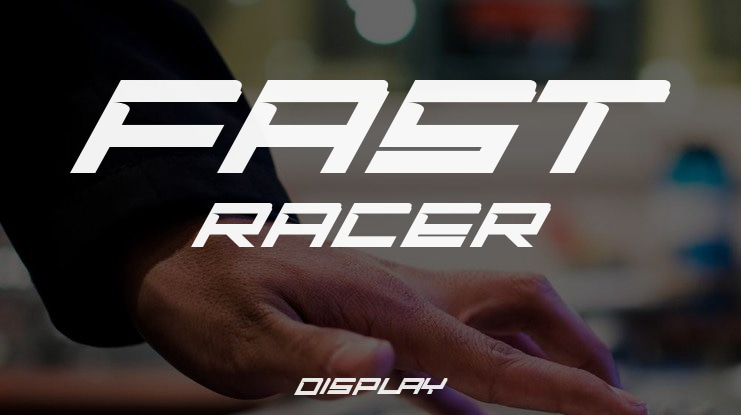 FAST RACER Font