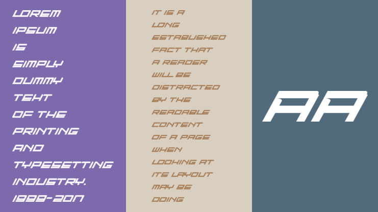 FAST RACER Font