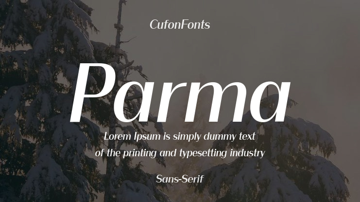 Parma Font Family