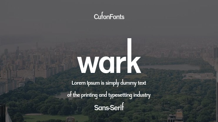 wark Font Family