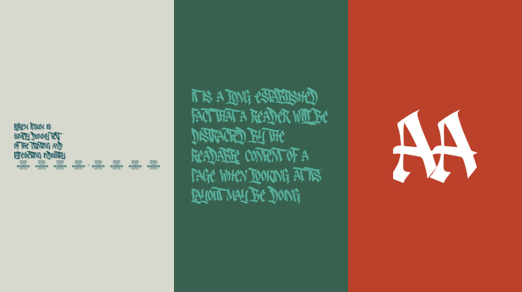 Bluetag PERSONAL USE Font Family