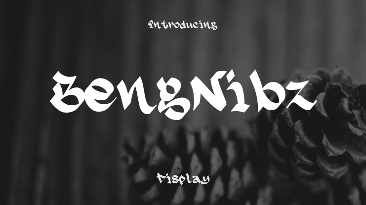 BengNibz Font