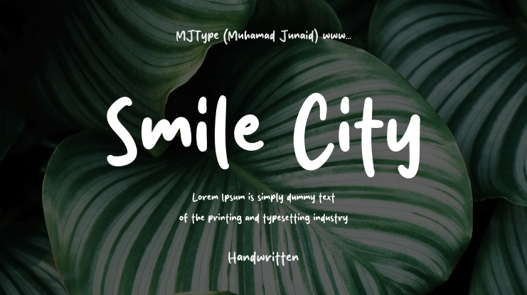 Smile City Font