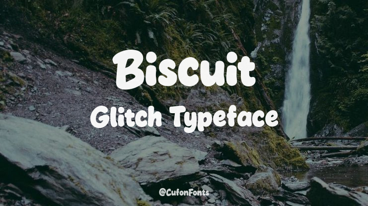 Biscuit Glitch Font