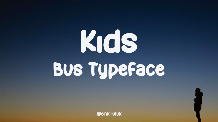 Kids Bus Font