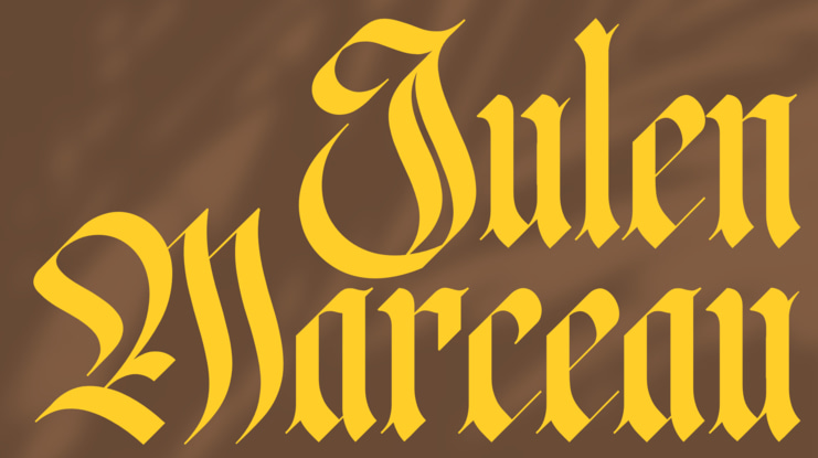 Fusing Blackletter Font