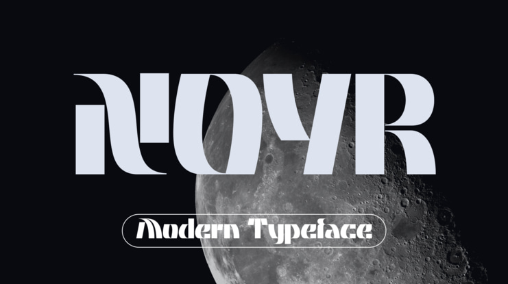 Noyr Modern Extra Bold Font
