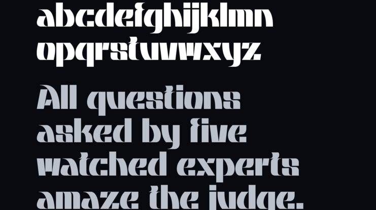 Noyr Modern Extra Bold Font