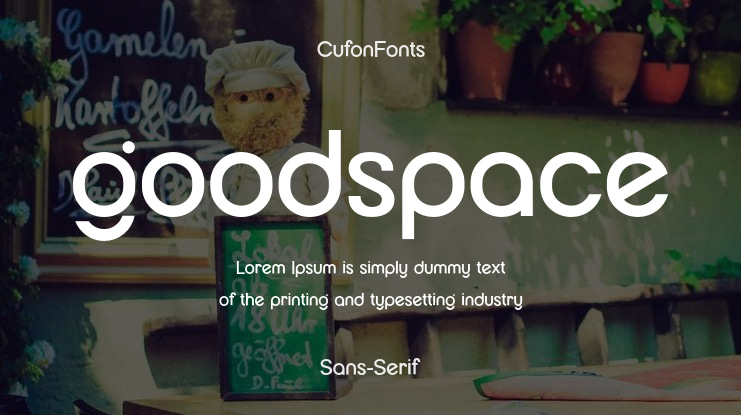 goodspace Font