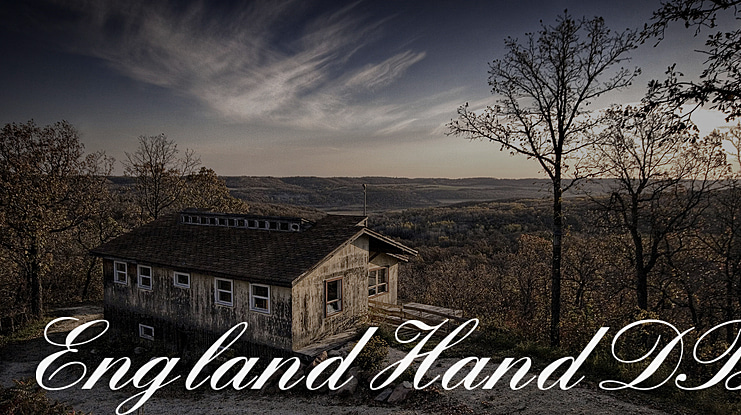 England Hand DB Font