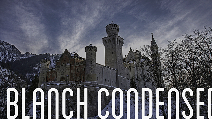 Blanch Condensed Font