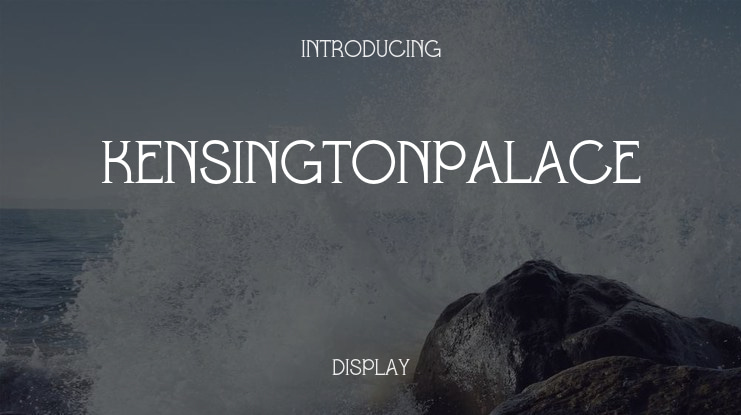 KensingtonPalace Font