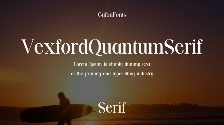 VexfordQuantumSerif Font Family