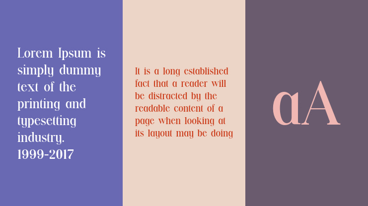 VexfordQuantumSerif Font Family