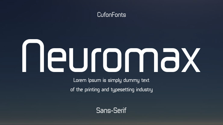 Neuromax Font Family