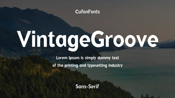 VintageGroove Font Family