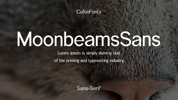 MoonbeamsSans Font Family