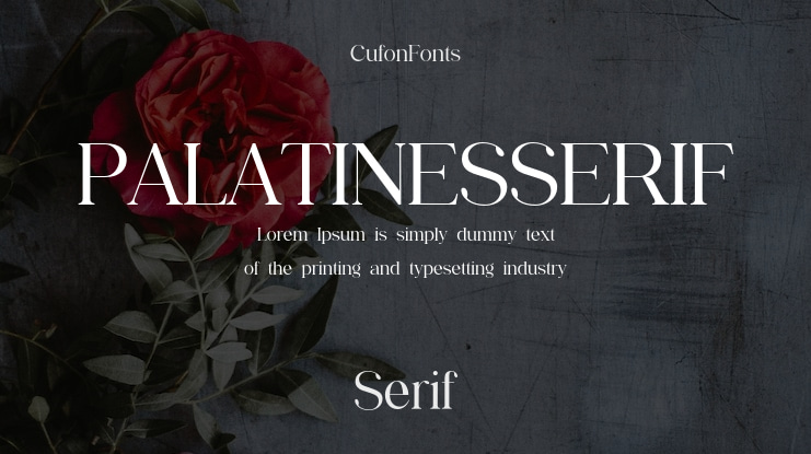 PALATINESSERIF Font Family