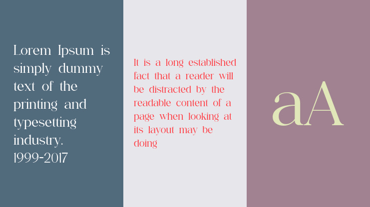 PALATINESSERIF Font Family