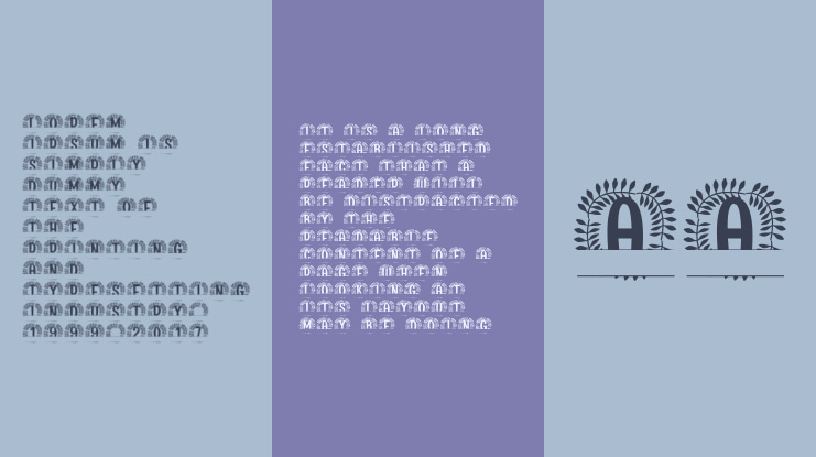 Axora Split Monogram Font