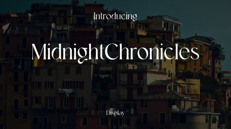 MidnightChronicles Font