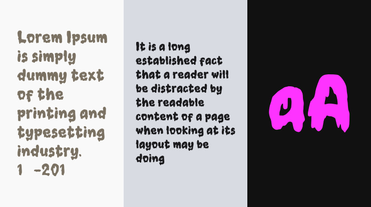 MGF Zombice Personal Use Font