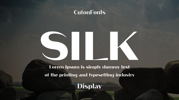 SILK Font Family