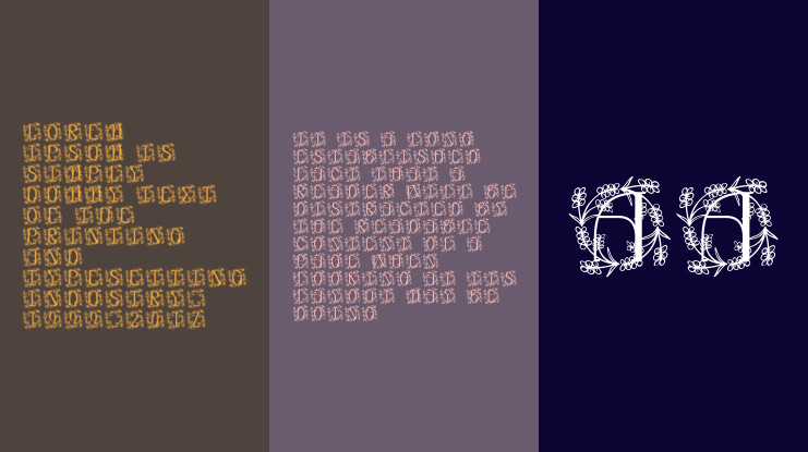 Elarose Monogram Font